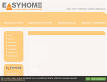Tablet Screenshot of easyhome24.com